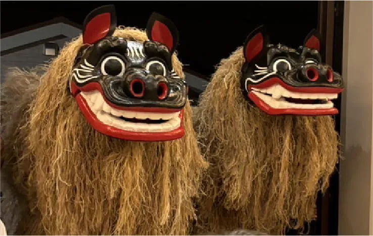 石垣島白保の夏のイベント 白保の獅子舞