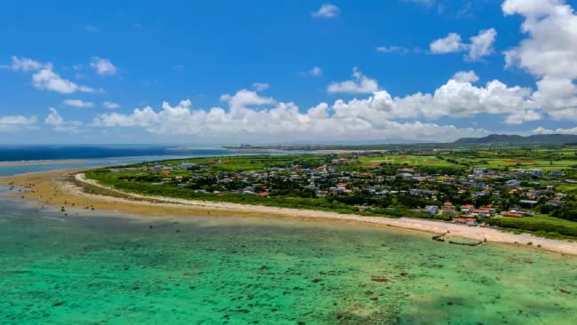 石垣島の白保海岸